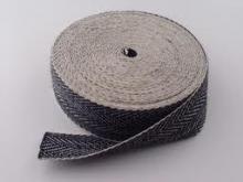 Black and white webbing x 33 metre roll.