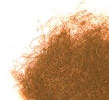 Ginger Fibre (FR) 13 kilo. This ginger coir fibre is a substitute for hair, es